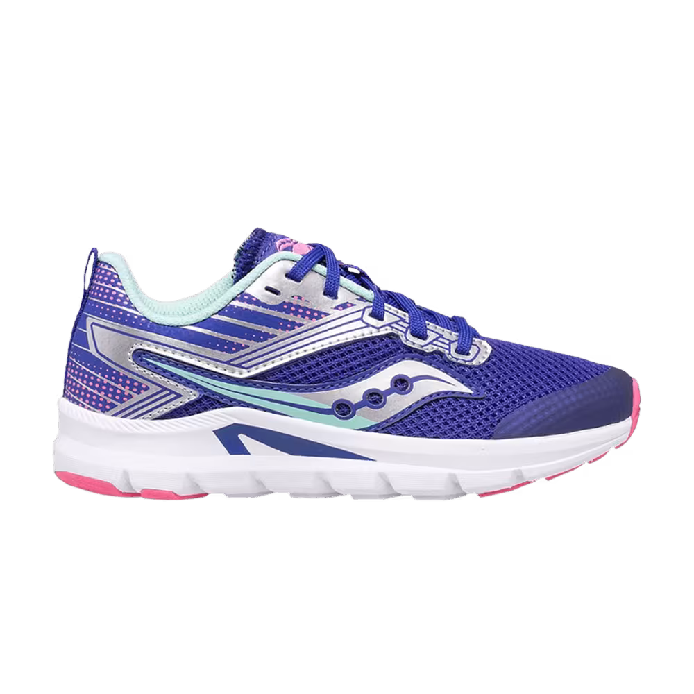 Saucony Axon Big Kid Blue Pink