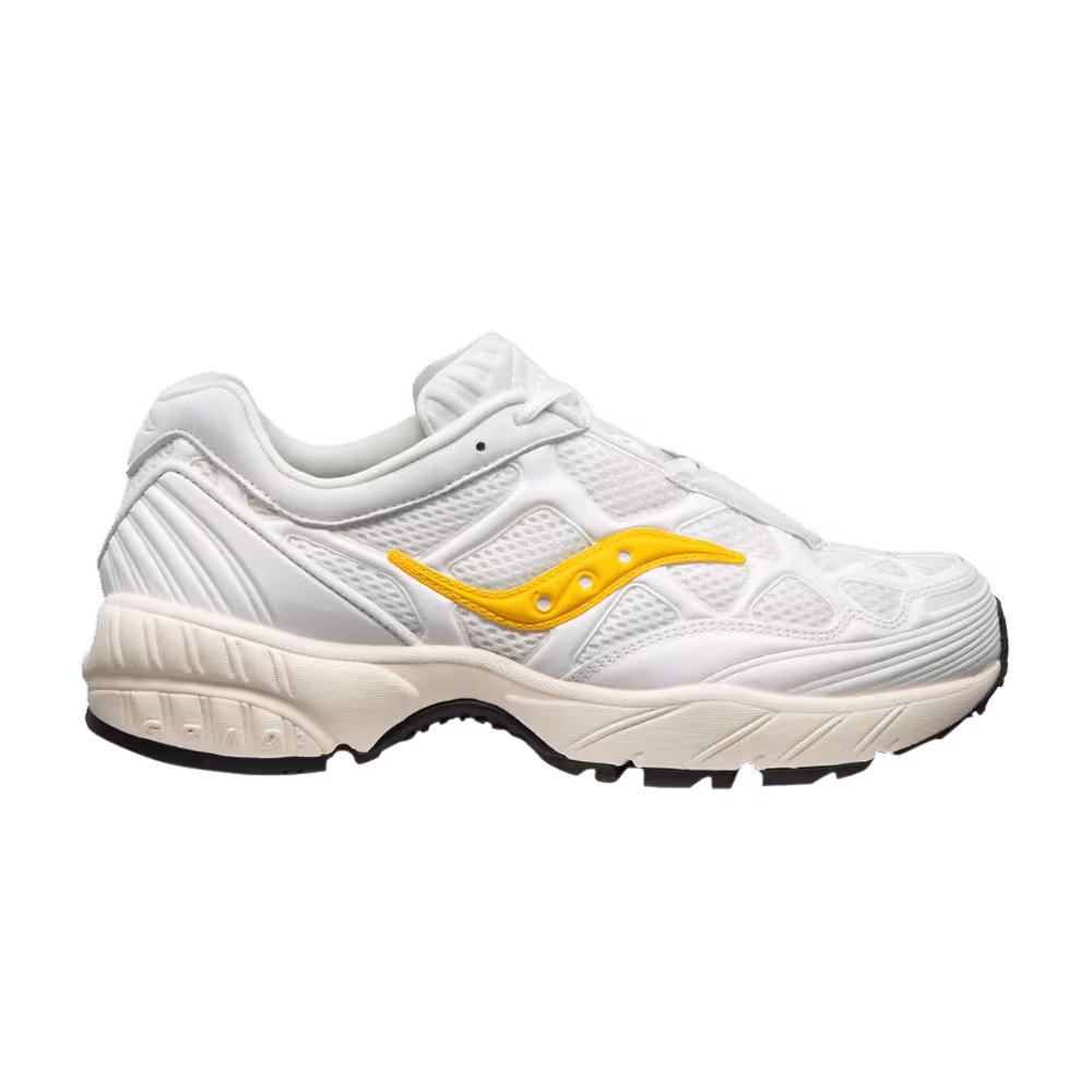 Saucony Grid Web White Gold