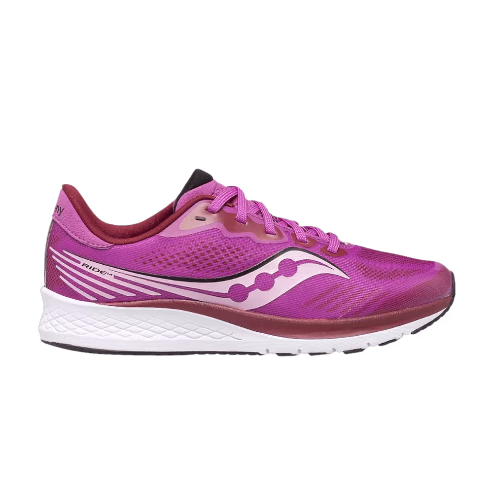 Saucony Ride 14 Big Kid Pink