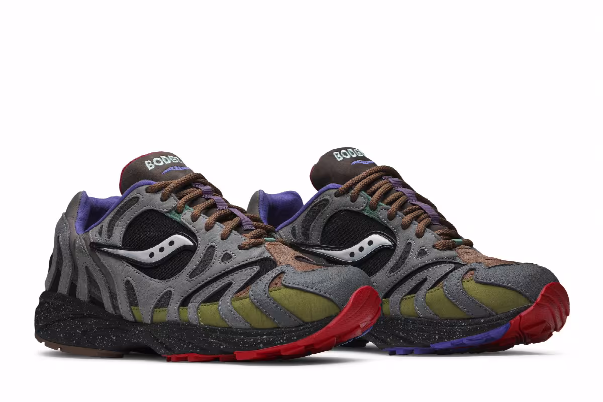 Bodega x Saucony Grid Azura 2000 Ever Ready, view 9