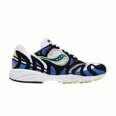 Bodega x Saucony Grid Azura 2000 QS 'Blue Lime'