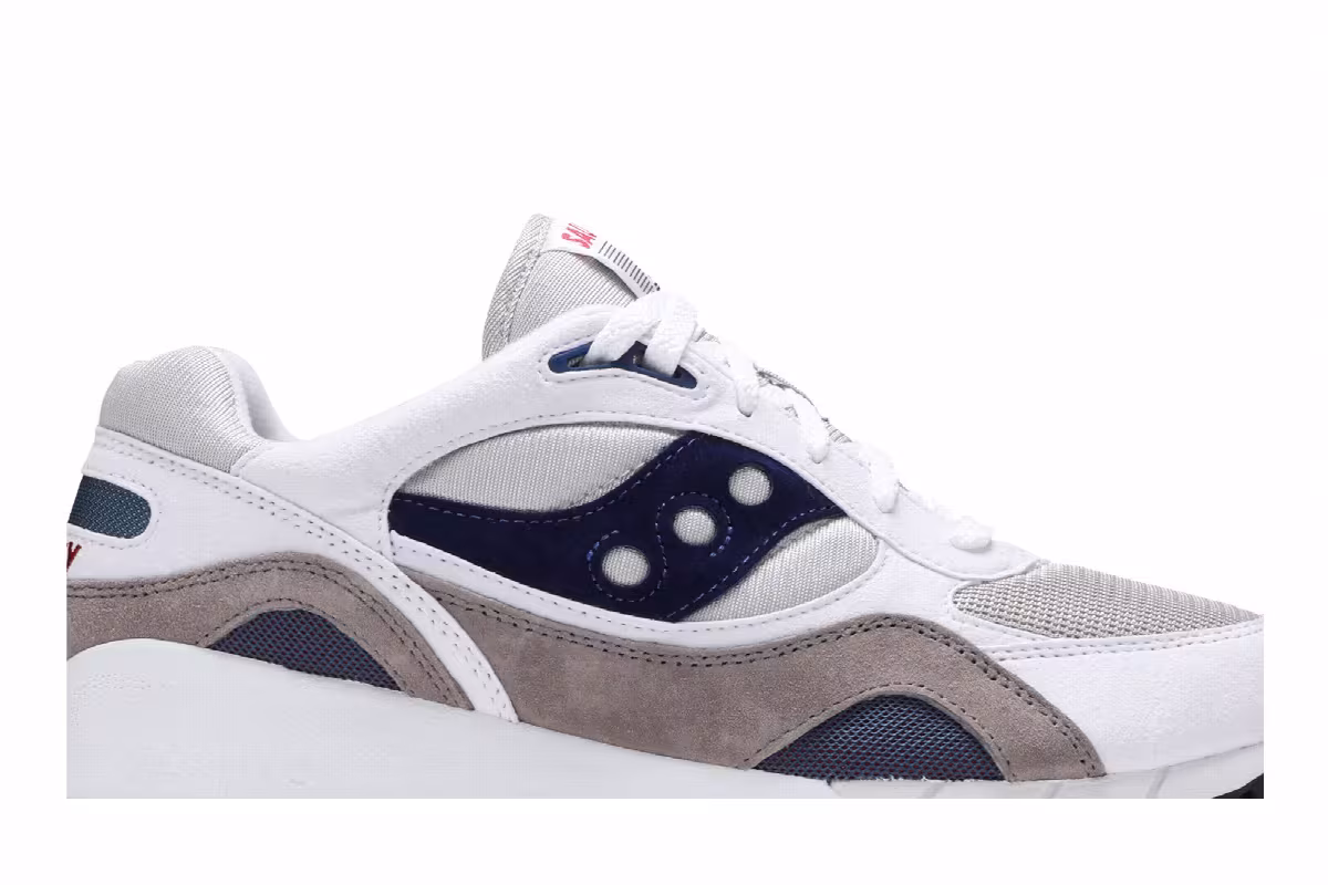 Saucony Shadow 6000 White Navy, view 3