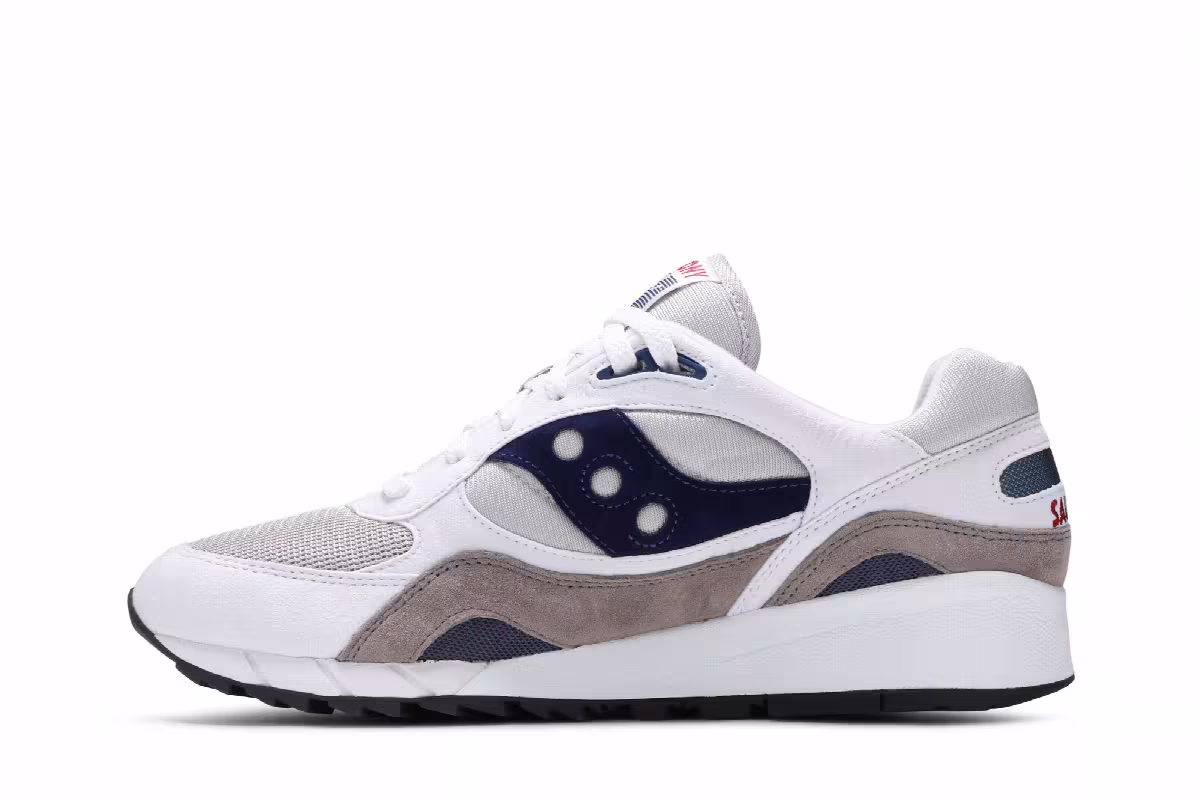 Saucony Shadow 6000 White Navy, view 4