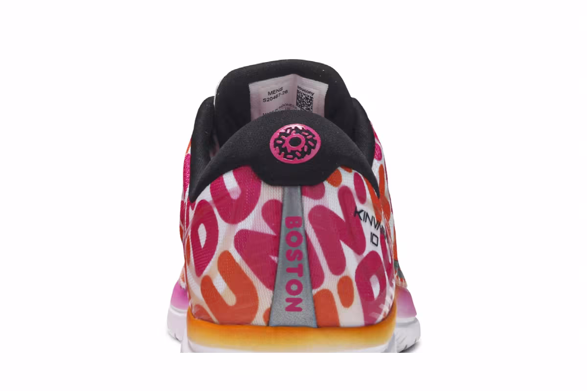 Dunkin' x Saucony Kinvara 10 Classic Dunkin' Print, view 8