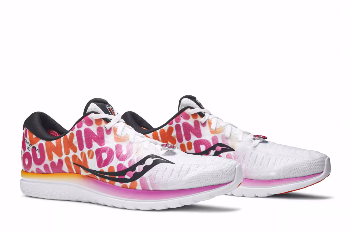 Dunkin' x Saucony Kinvara 10 Classic Dunkin' Print, view 9