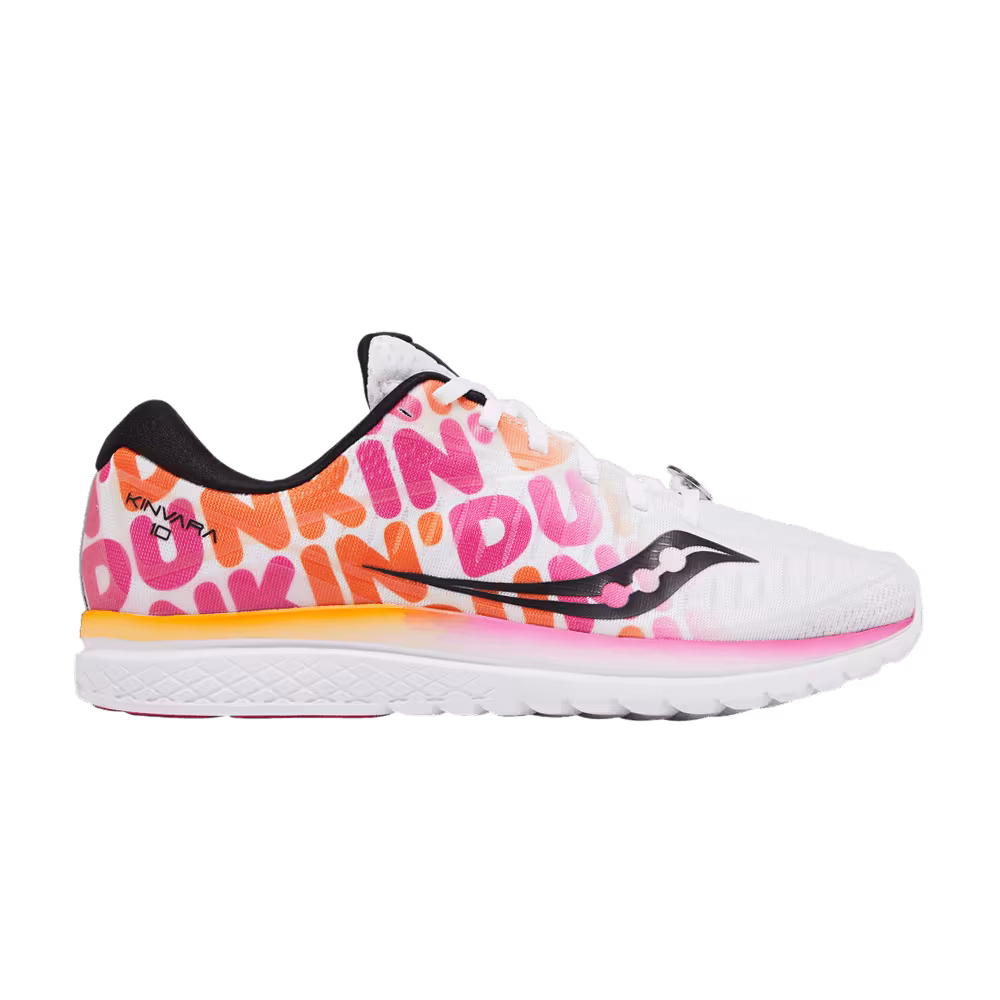 Dunkin' x Saucony Women's Kinvara 10 Classic Dunkin' Print
