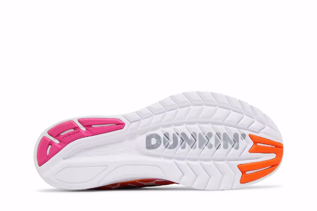 Dunkin' x Saucony Women's Kinvara 10 Classic Dunkin' Print, view 5