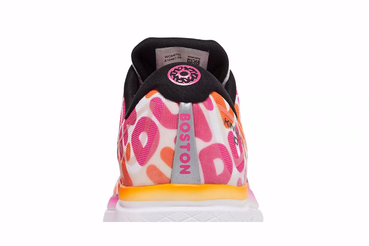 Dunkin' x Saucony Women's Kinvara 10 Classic Dunkin' Print, view 8