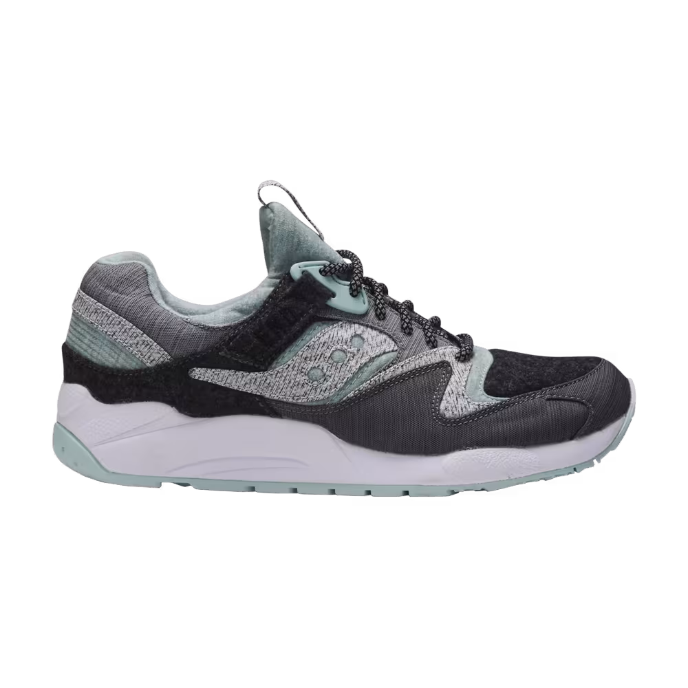 End x Saucony Grid 9000 White Noise