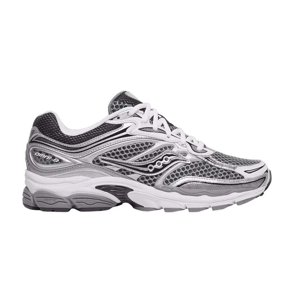 Saucony ProGrid Omni 9 Grey Silver Black