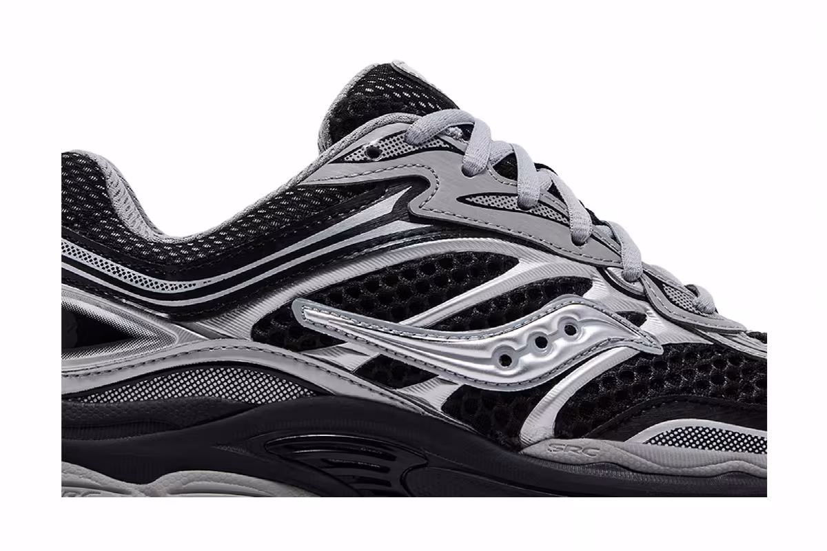 Saucony OG ProGrid Omni 9 Black Silver, view 3