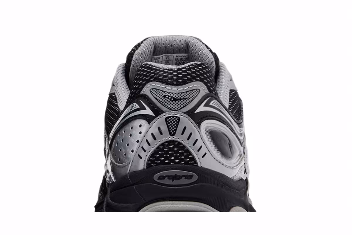 Saucony OG ProGrid Omni 9 Black Silver, view 8