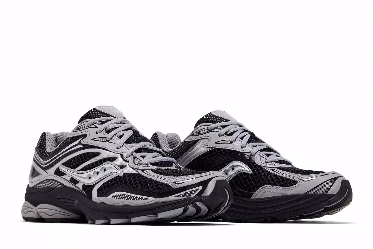 Saucony OG ProGrid Omni 9 Black Silver, view 9
