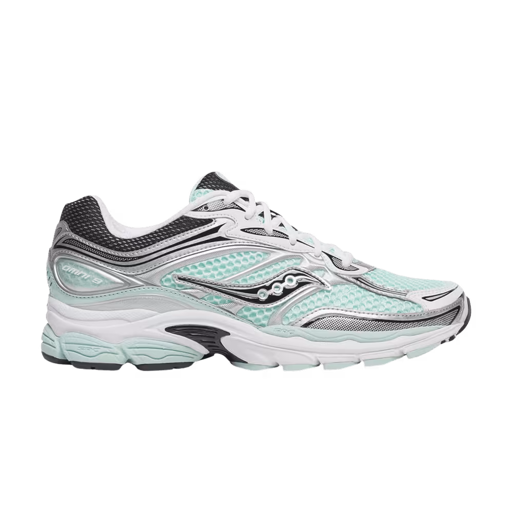 Saucony ProGrid Omni 9 Aqua Silver