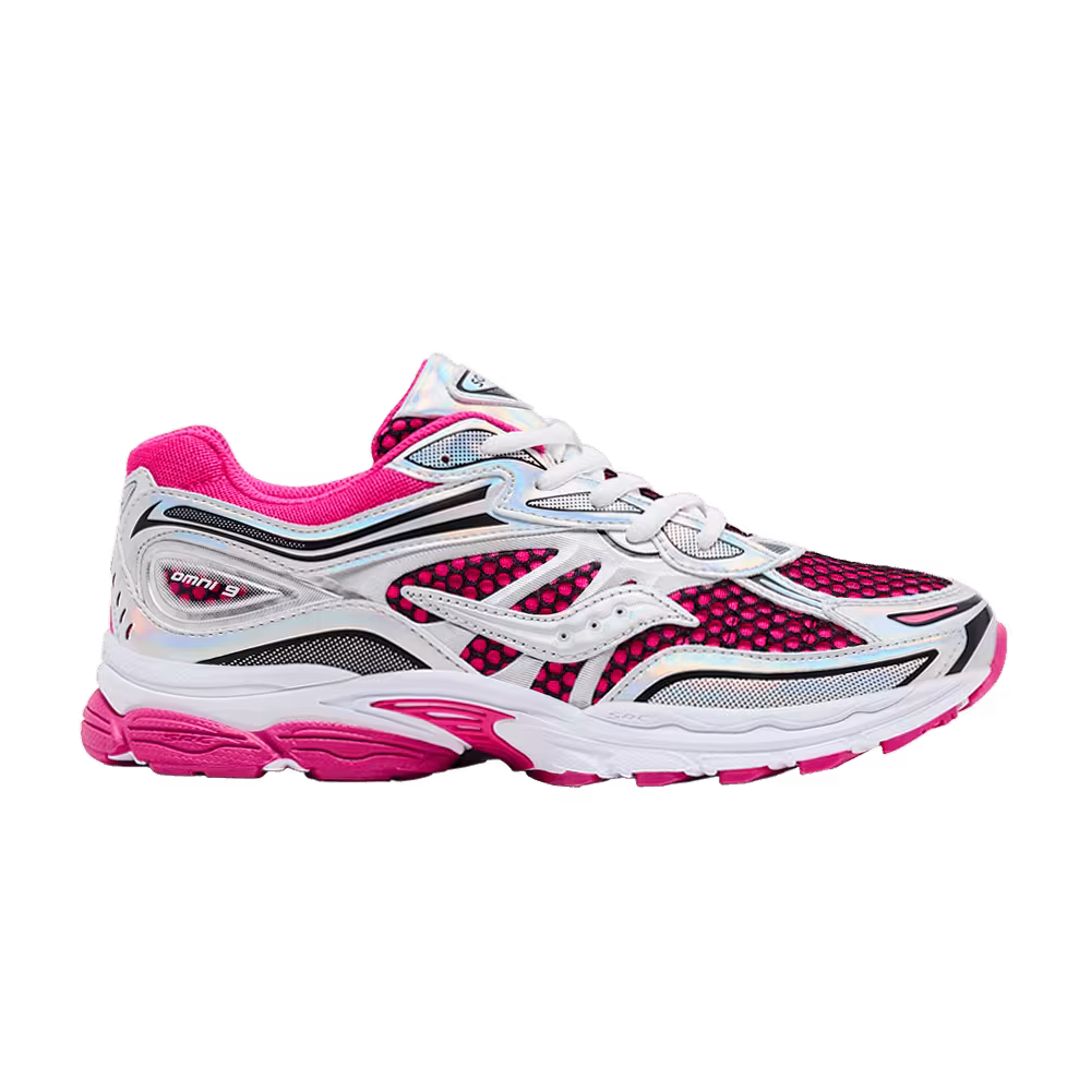 Saucony ProGrid Omni 9 Big Kid Fuchsia Iridescent