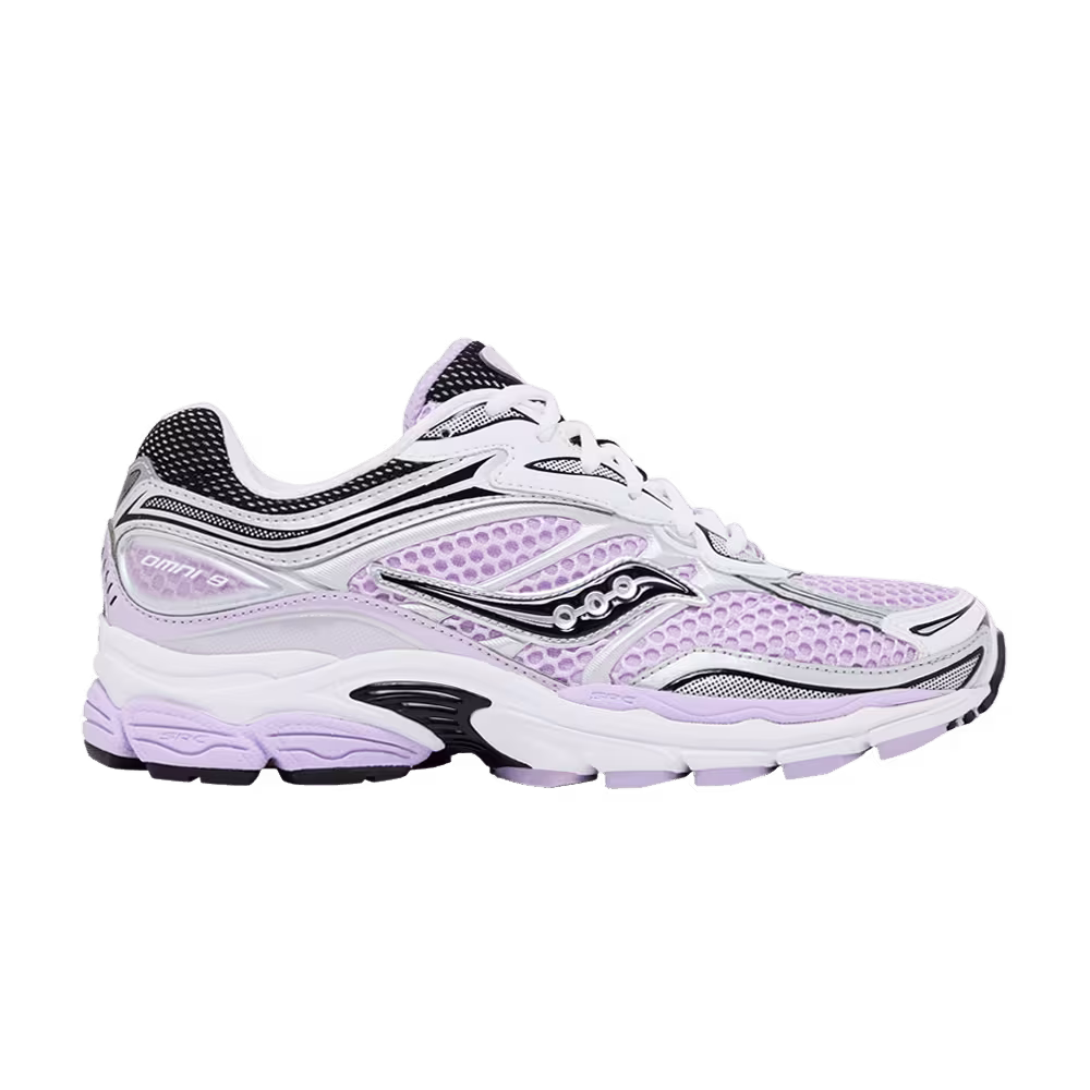 Saucony Women's Progrid Omni 9 Lilac Silver