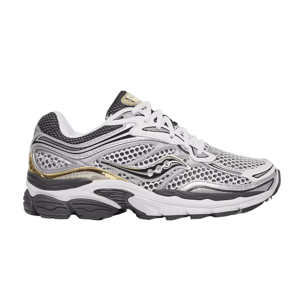 Saucony Women's ProGrid Omni 9 Silver Gold