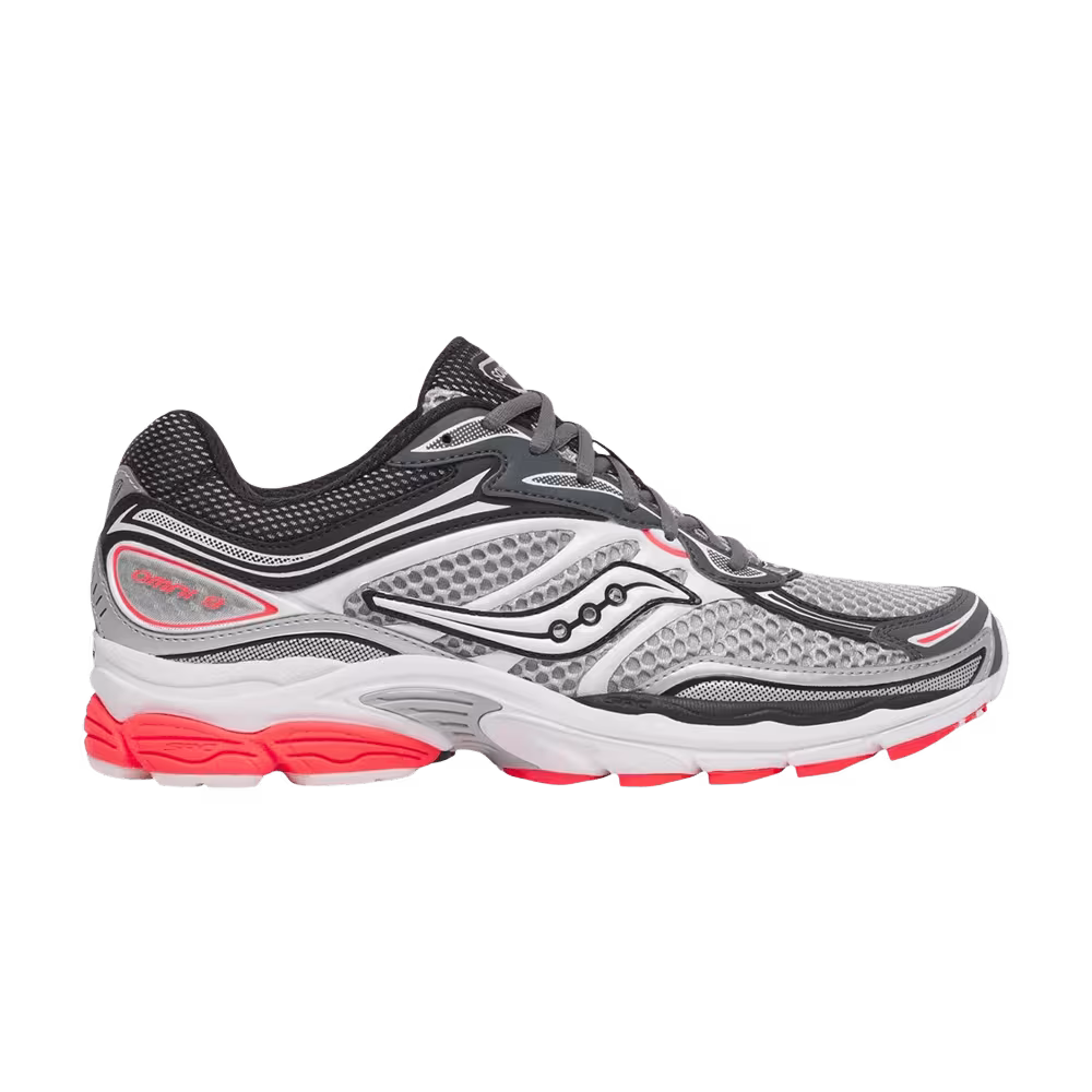 Saucony ProGrid Omni 9 Grey Black Red