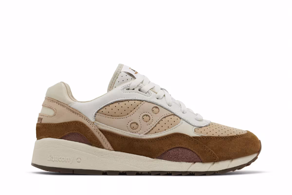 Saucony Shadow 6000 Beige Rust, view 2