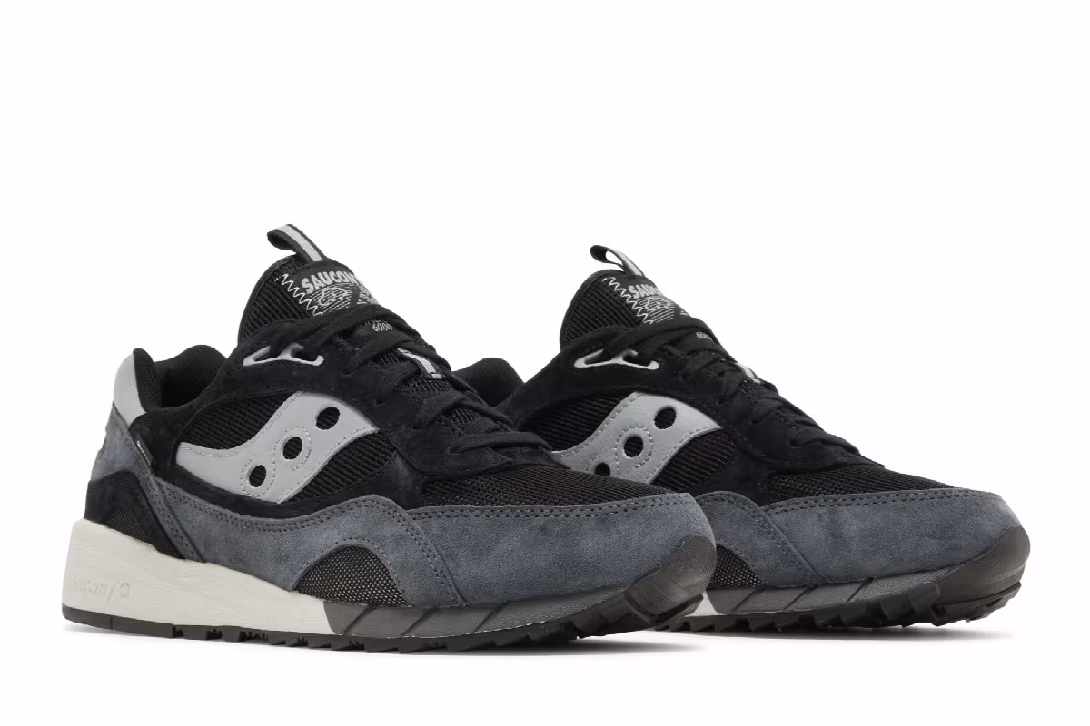 Saucony Shadow 6000 GORE-TEX Black Grey, view 9