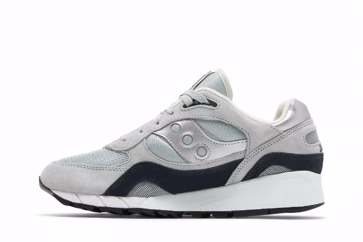 Saucony Shadow 6000 Grey Silver, view 4
