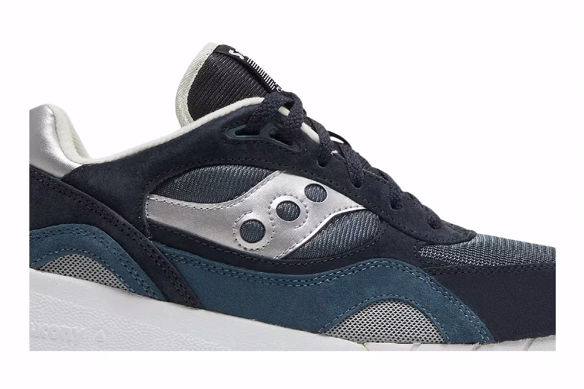 Saucony Shadow 6000 Navy Silver, view 3