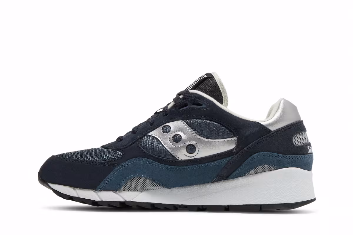 Saucony Shadow 6000 Navy Silver, view 4