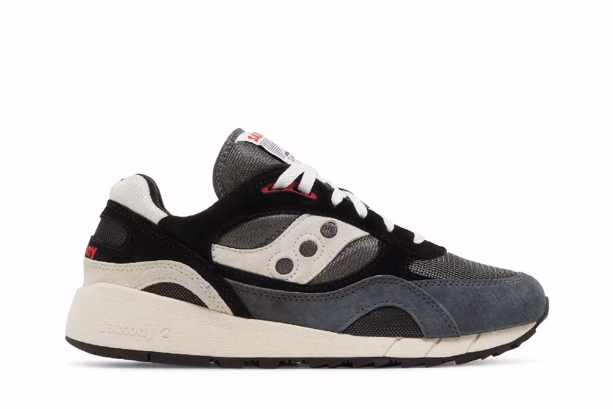 Saucony Shadow 6000 Grey Black, view 2