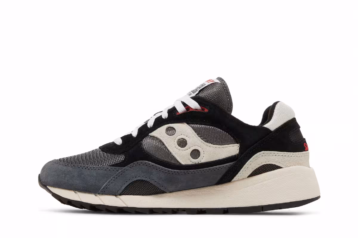 Saucony Shadow 6000 Grey Black, view 4