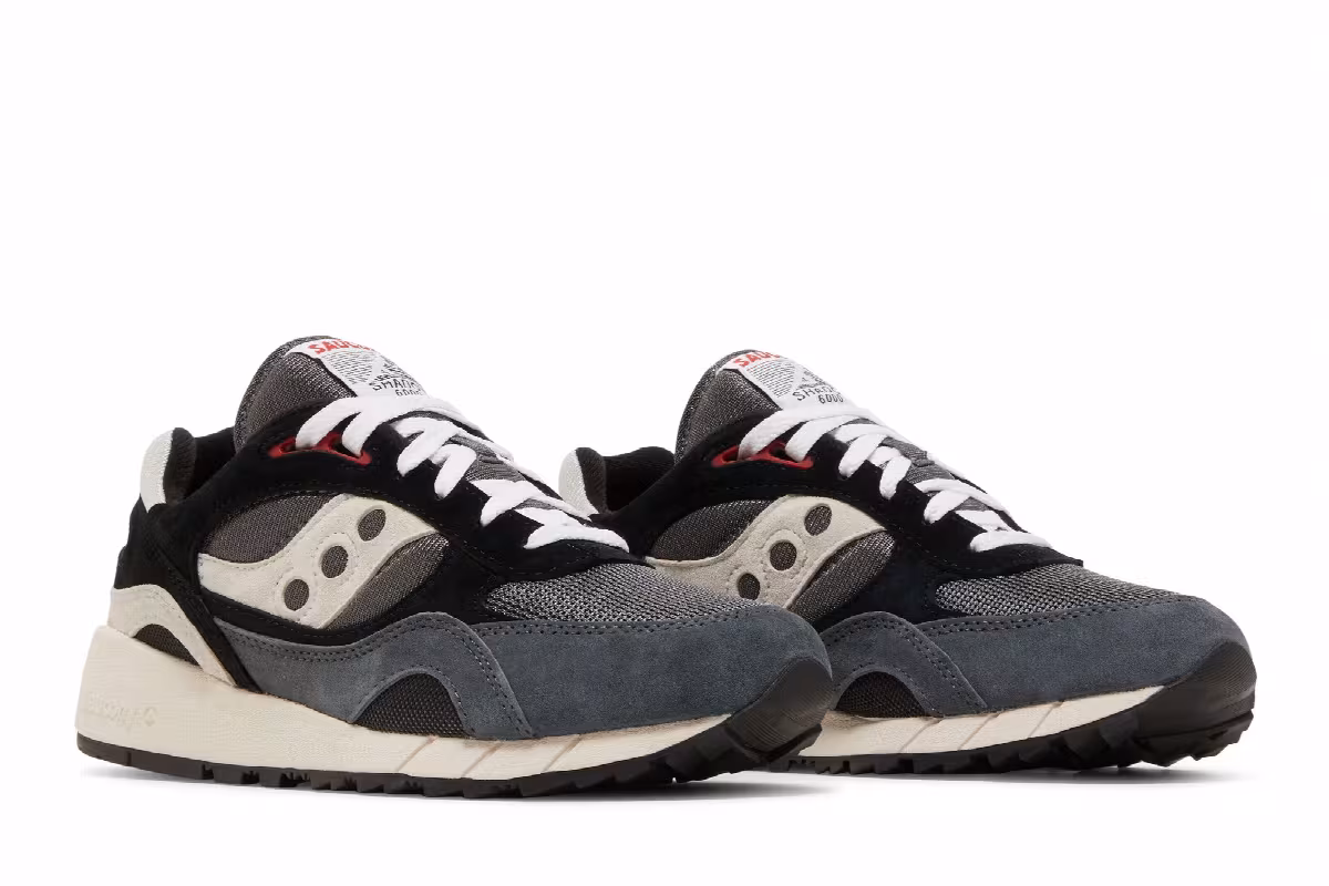 Saucony Shadow 6000 Grey Black, view 9