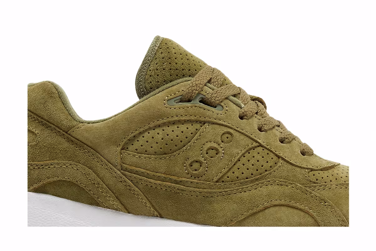 Saucony Shadow 6000 Olive Suede, view 3