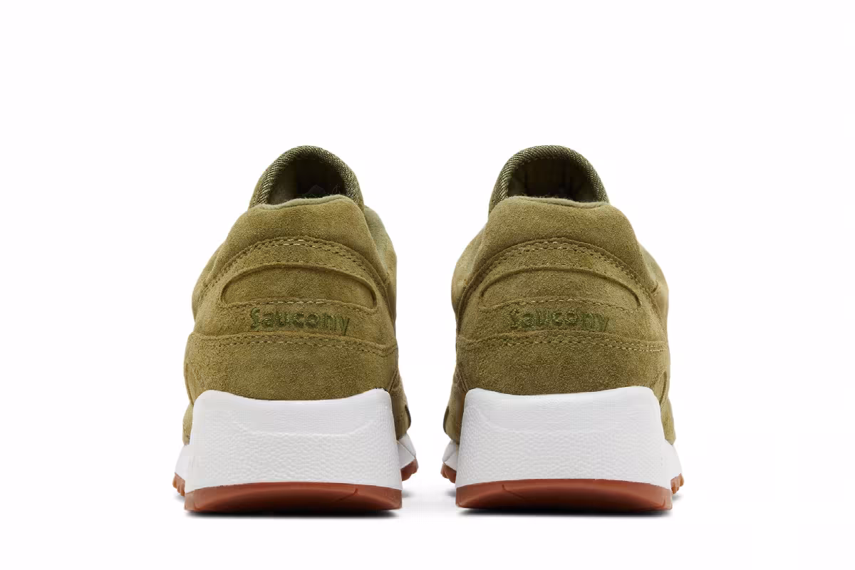 Saucony Shadow 6000 Olive Suede, view 7