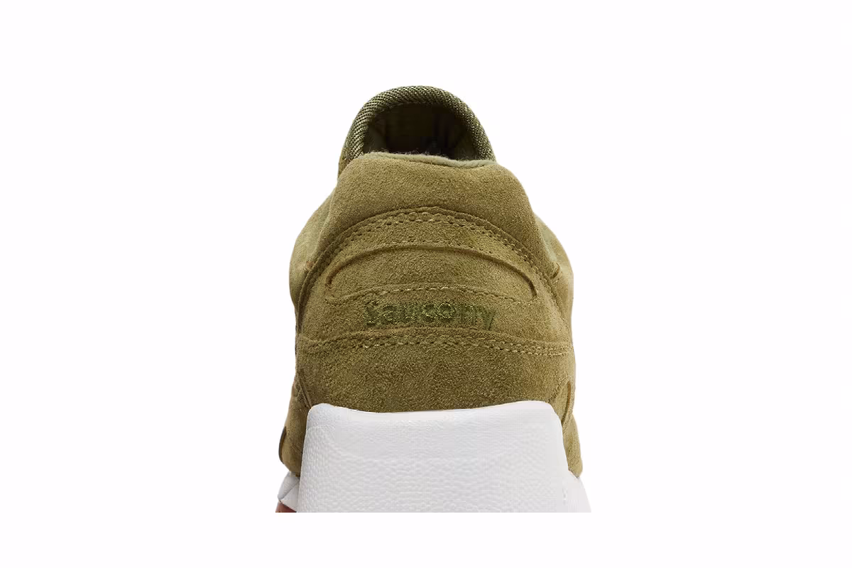 Saucony Shadow 6000 Olive Suede, view 8