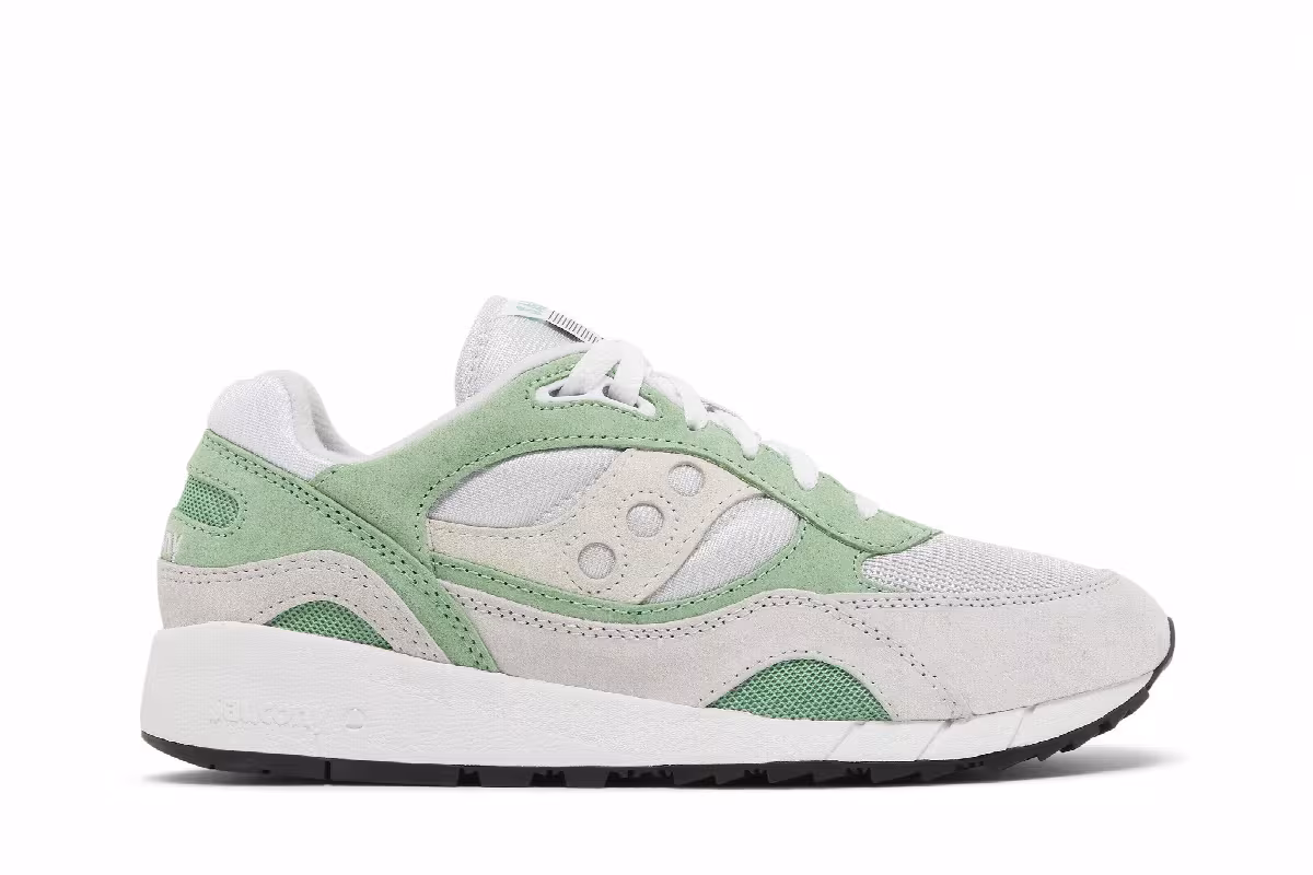 Saucony Shadow 6000 Grey Green, view 2