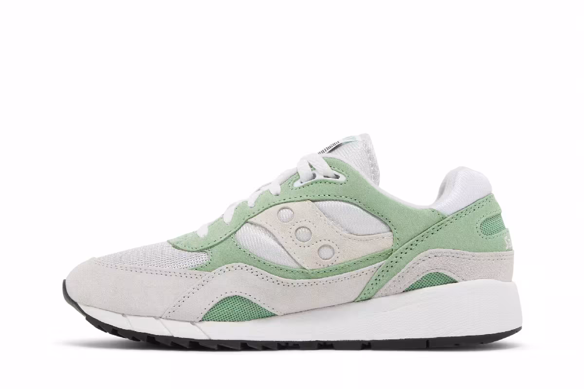 Saucony Shadow 6000 Grey Green, view 4
