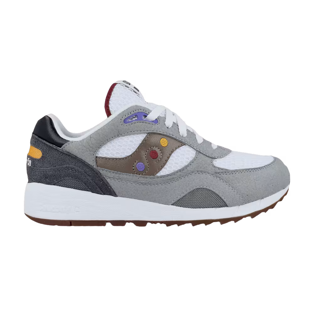 Saucony Shadow 6000 White Grey Multi-Color