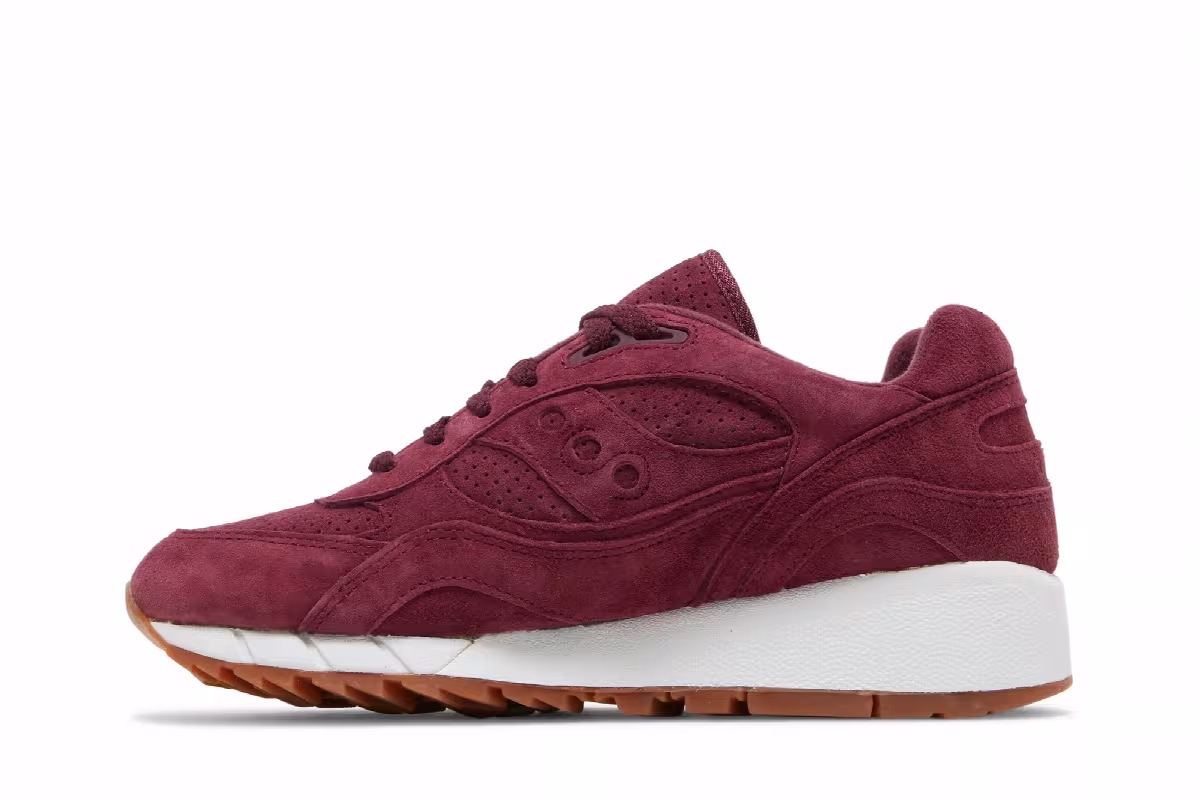 Saucony Shadow 6000 Burgundy, view 4