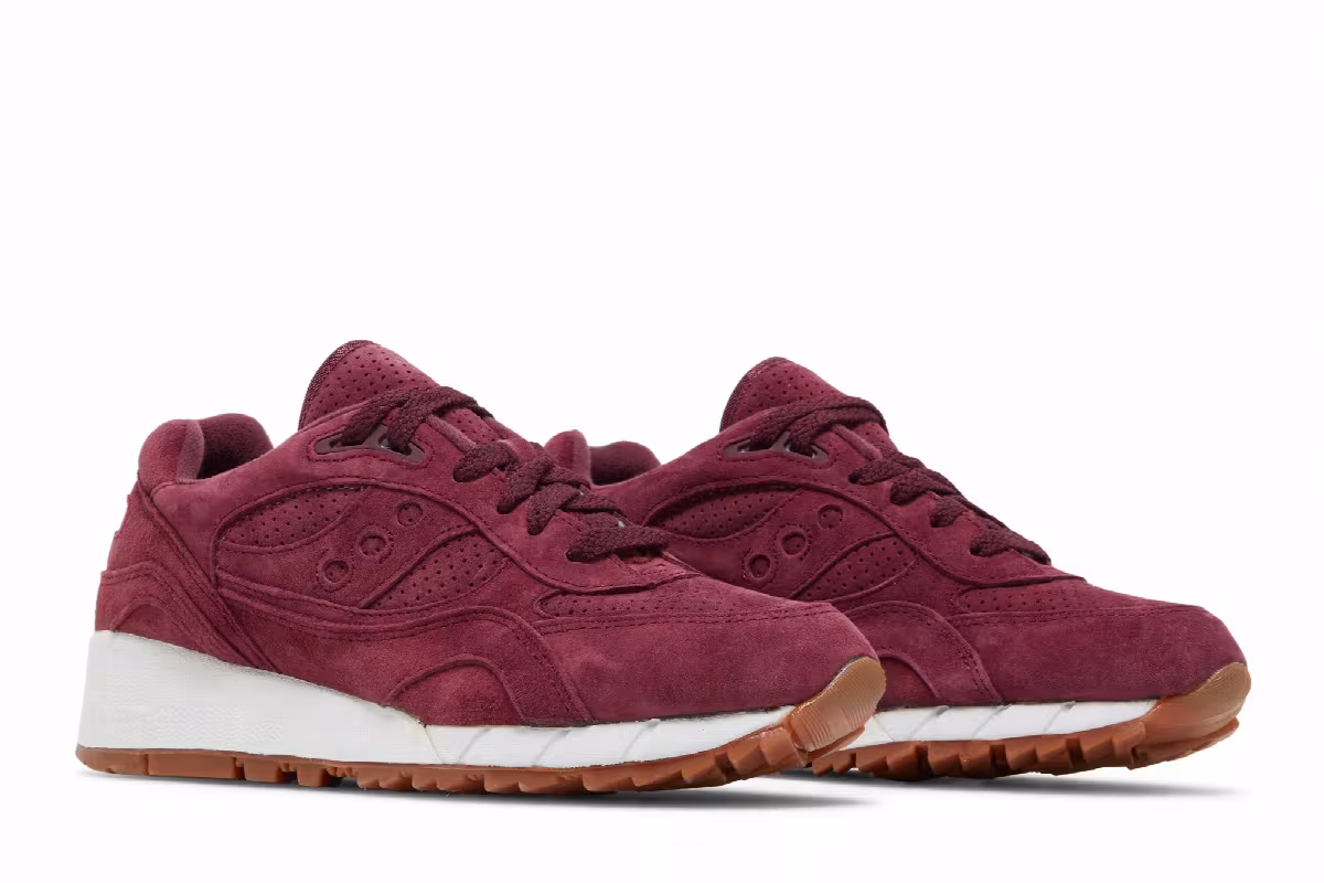 Saucony Shadow 6000 Burgundy, view 9