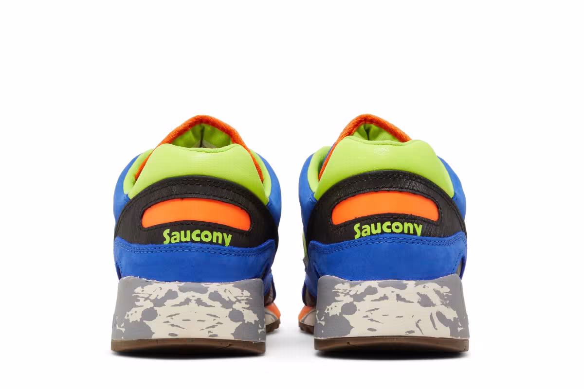 Saucony Shadow 6000 Trail Blue Lime, view 7