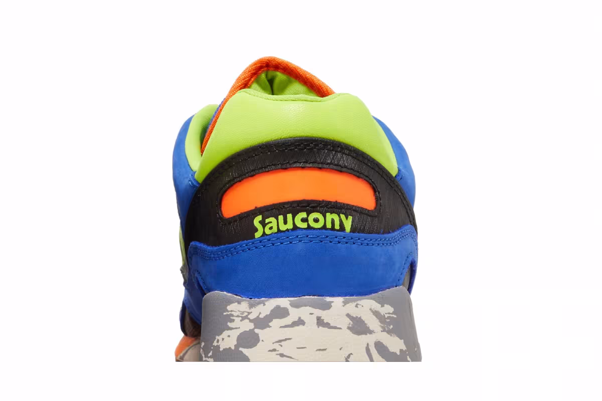 Saucony Shadow 6000 Trail Blue Lime, view 8