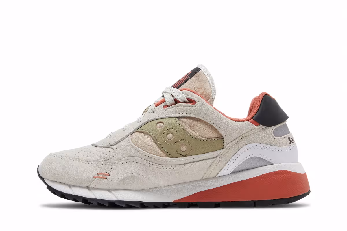 Saucony Shadow 6000 Destination Unknown - White Clay, view 4