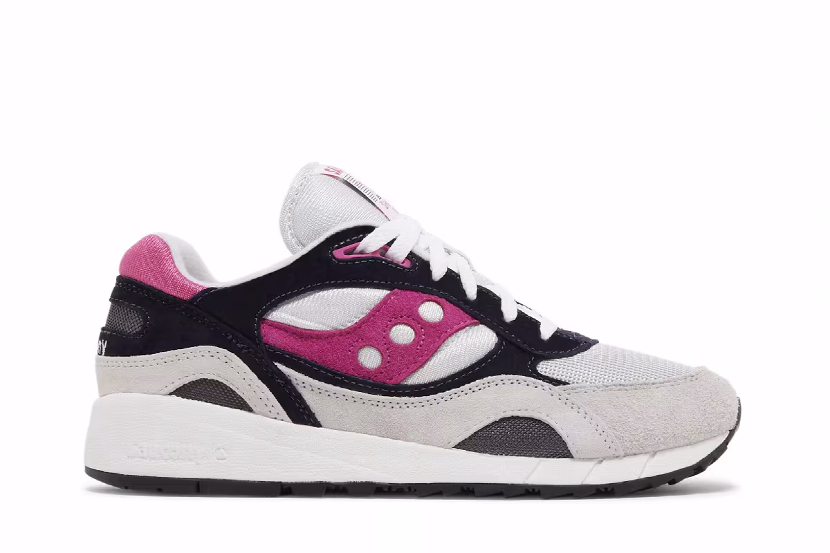 Saucony Shadow 6000 Grey Pink, view 2