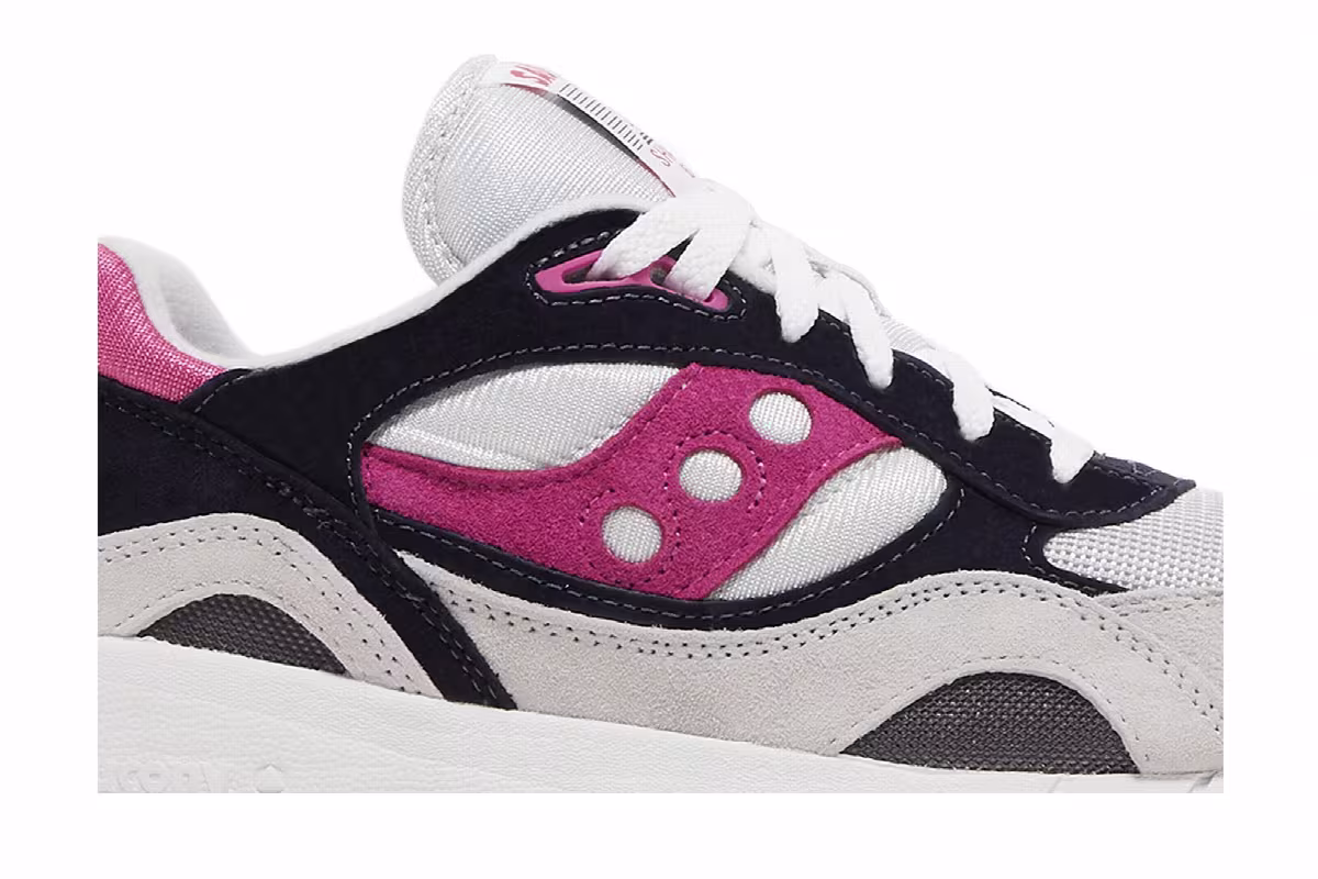 Saucony Shadow 6000 Grey Pink, view 3