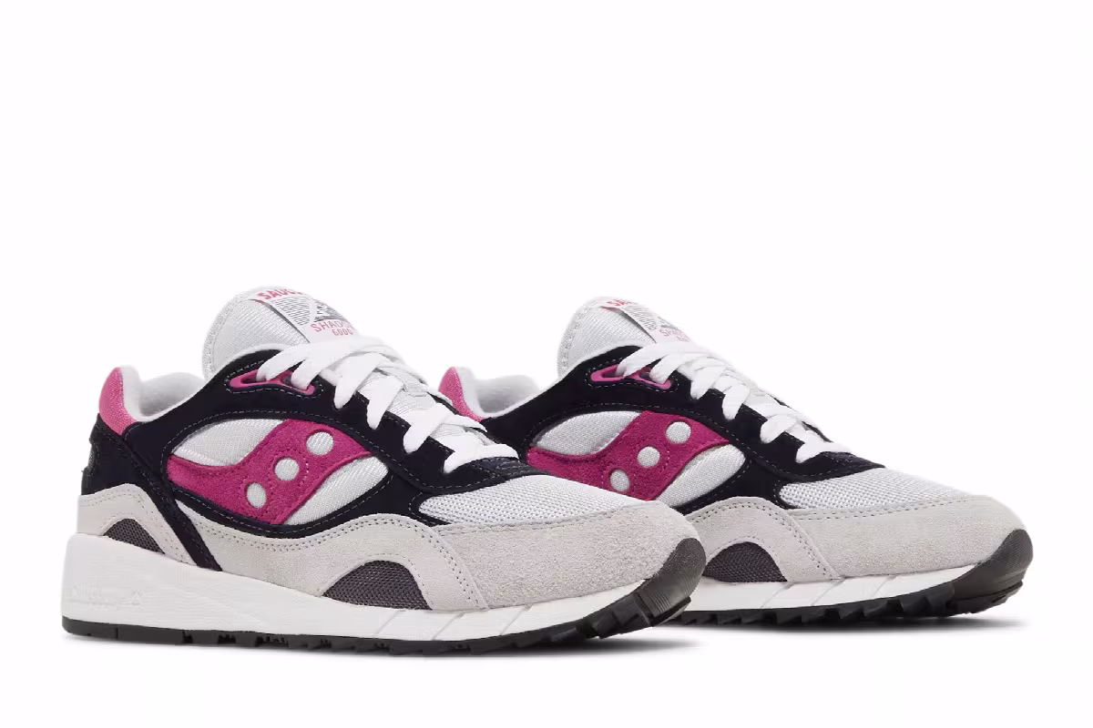 Saucony Shadow 6000 Grey Pink, view 9