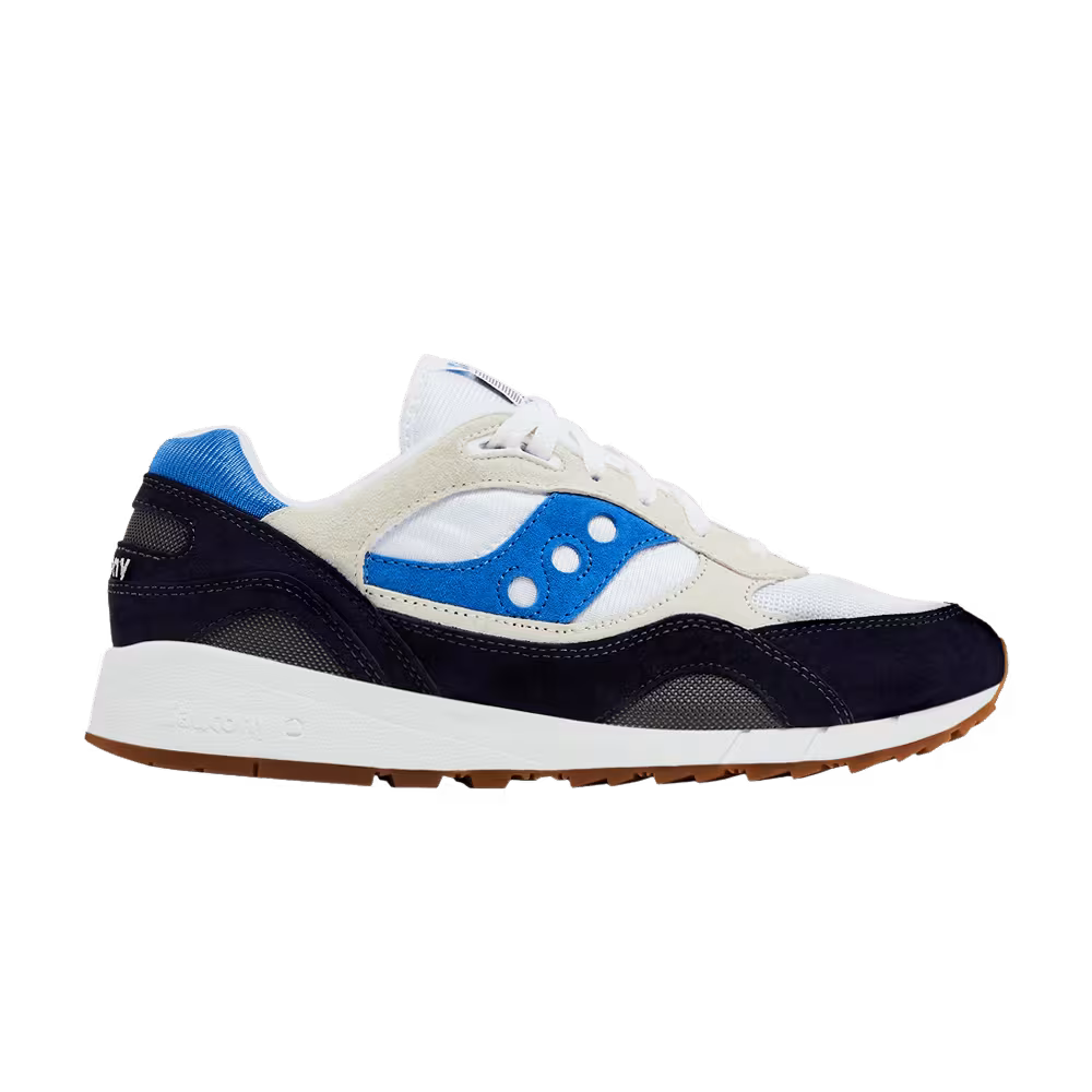 Saucony Shadow 6000 White Navy Royal