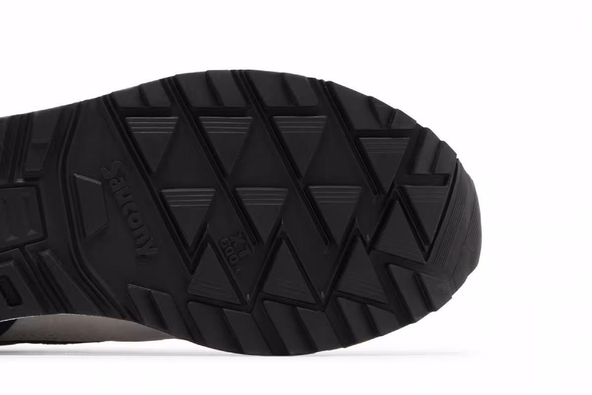 Saucony Shadow 6000 Grey Navy Yellow, view 6