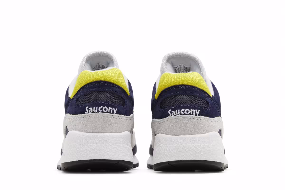 Saucony Shadow 6000 Grey Navy Yellow, view 7
