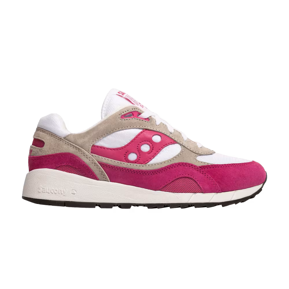 Saucony Shadow 6000 White Pink