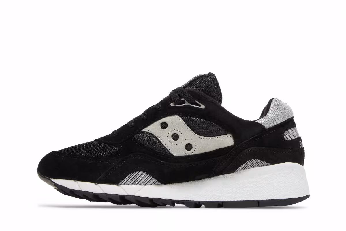 Saucony Shadow 6000 Black Silver, view 4