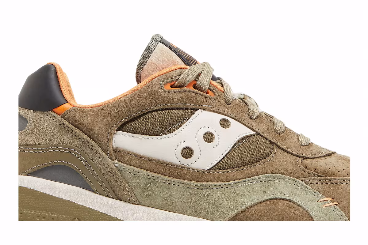 Saucony Shadow 6000 Olive Orange, view 3